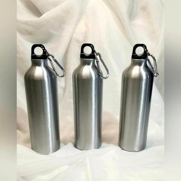 NWOT - 24oz Aluminum PROMO/CRAFT Travel Bottle, Leakproof Twist Lid & Carabiner - Picture 4 of 6